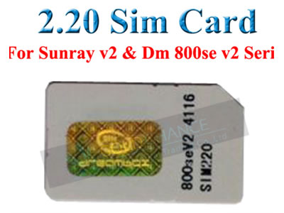 DM800 HD SE V2 with SIM 2.2 Card Satellite Receiver