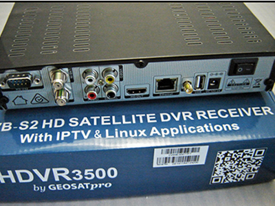 GEOSATpro HDVR3500 DVB-S2 MPEG4 Satellite Receiver