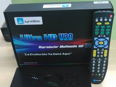 V20 JynxBox Ultra HD V20 Receiver