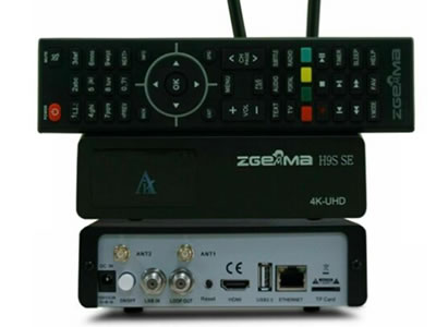 ZGEMMA H9S SE 4K Satellite TV Receiver