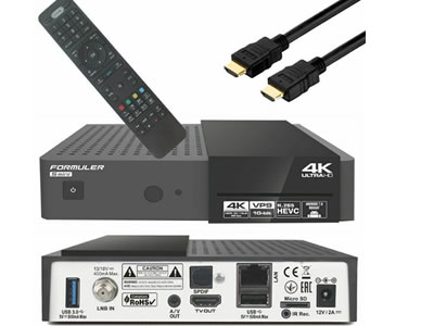 Formuler S Mini 4 K Ultra HD IPTV Récepteur Satellite Next-Generation 4 K UHD Récepteur Satellite & Media 